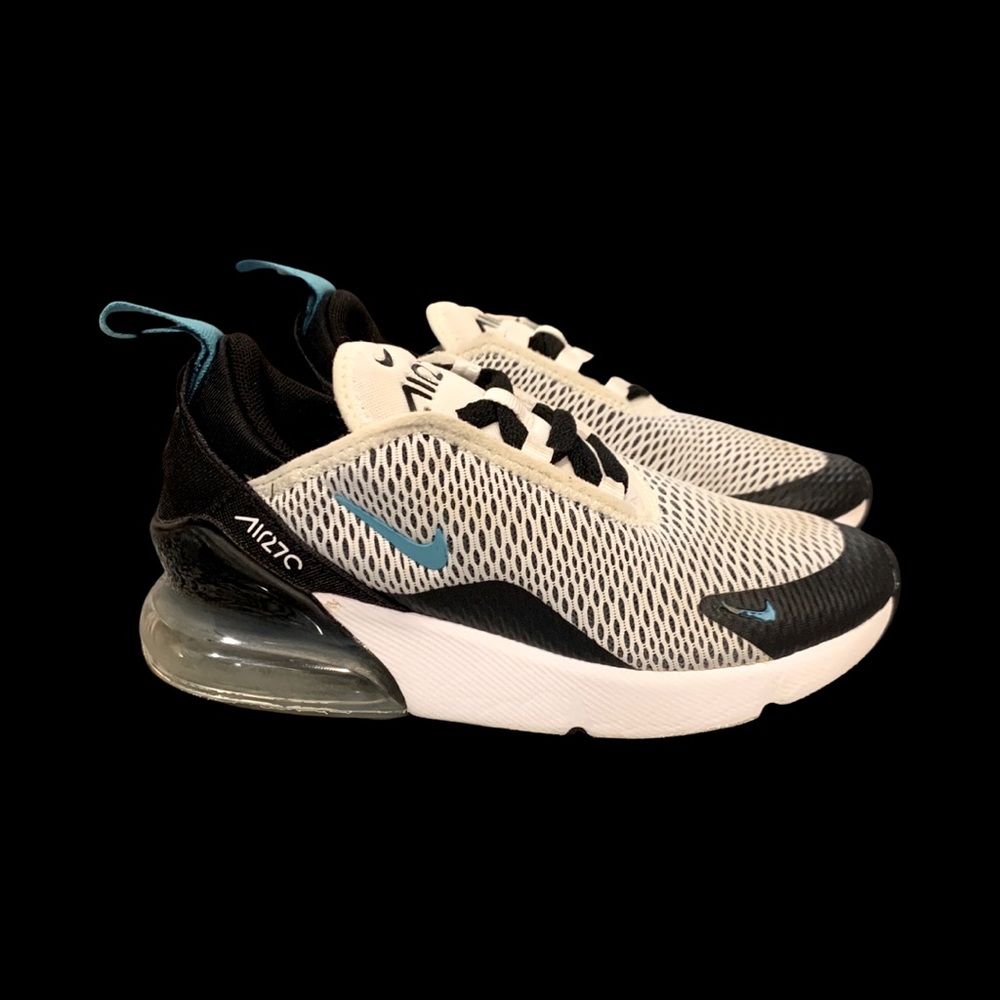 Nike Kids Airmax 270 Max White/ Navy size 1